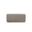 Repose-pieds confortable en tissu brun clair de style moderne pour la maison