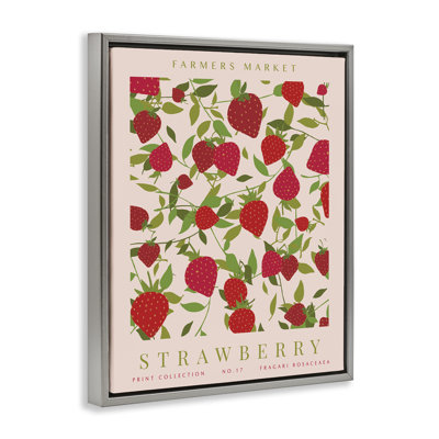 Cadre flottant Strawberry Gallery, par Kamdon Kreations