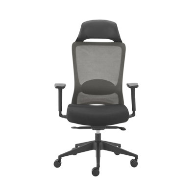 Chaise de travail en tissu Alberty