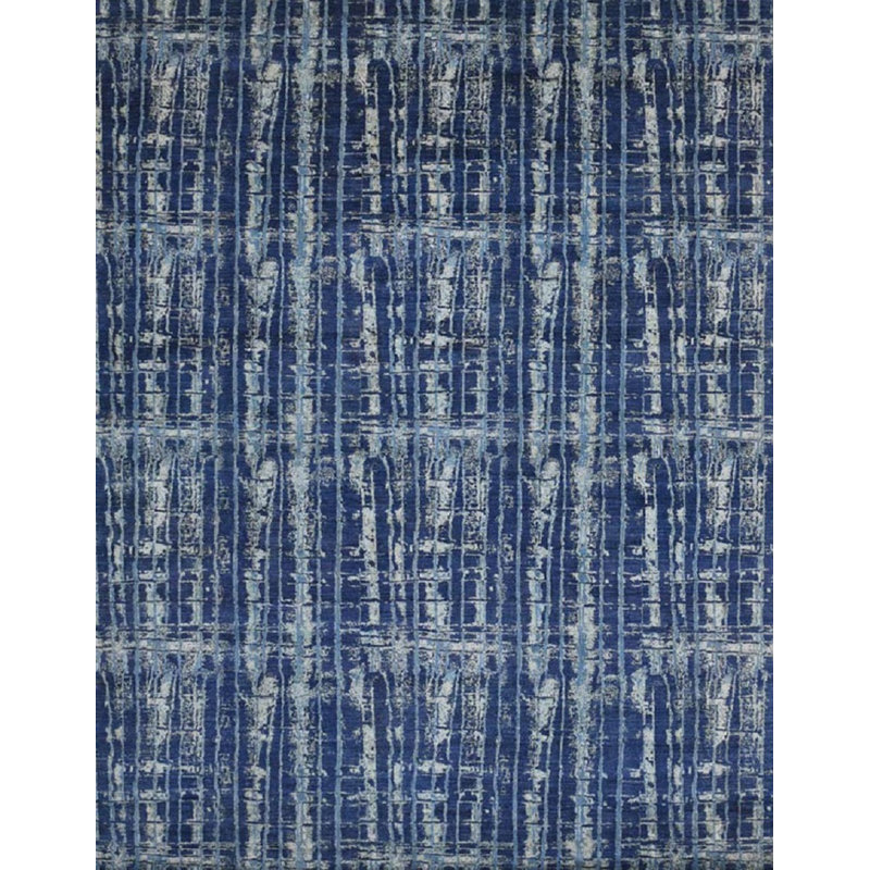 Contemporary One-of-a-Kind Rectangle 10' X 13'5" Hand Knotted Area Rug
