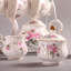 DNGJU 28oz. Floral Teapot Set