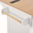 55.7'' Large Kitchen Island With 2 Drop Leaf,, Rolling Kitchen Cart On 5 Wheels With Power Outlet, Folding Storage Dining Table With Spice & Towel Rack , 3 Drawers, For Kitchen, Dining Room-43521330