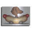 «Brown Dachshund Hotdog Car» par Danny Gordon-745037022