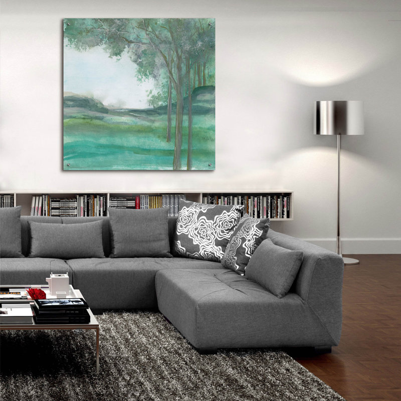 «Summer Nights» par Chris Paschke, art mural en verre acrylique, H 36 po x l 36 po x P 0,2 po