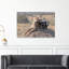 Mother Cheetah And Cub Contemporary Cat Animal Nature Wall Art Print-777914536