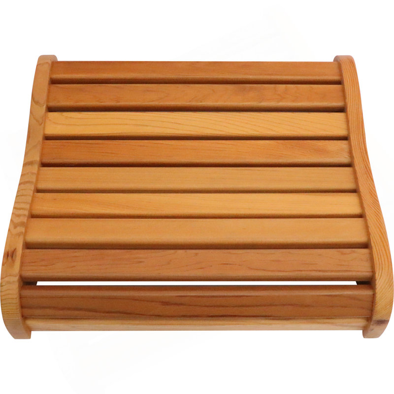 Appui-tête de sauna S (normal) - Fauteuil de sauna ergonomique avec appui-tête pour sauna, Bois
