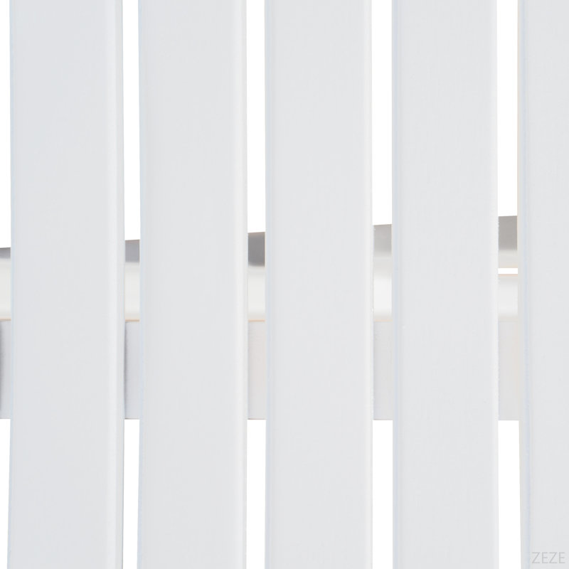 Table pliable 43,5 po, Blanc