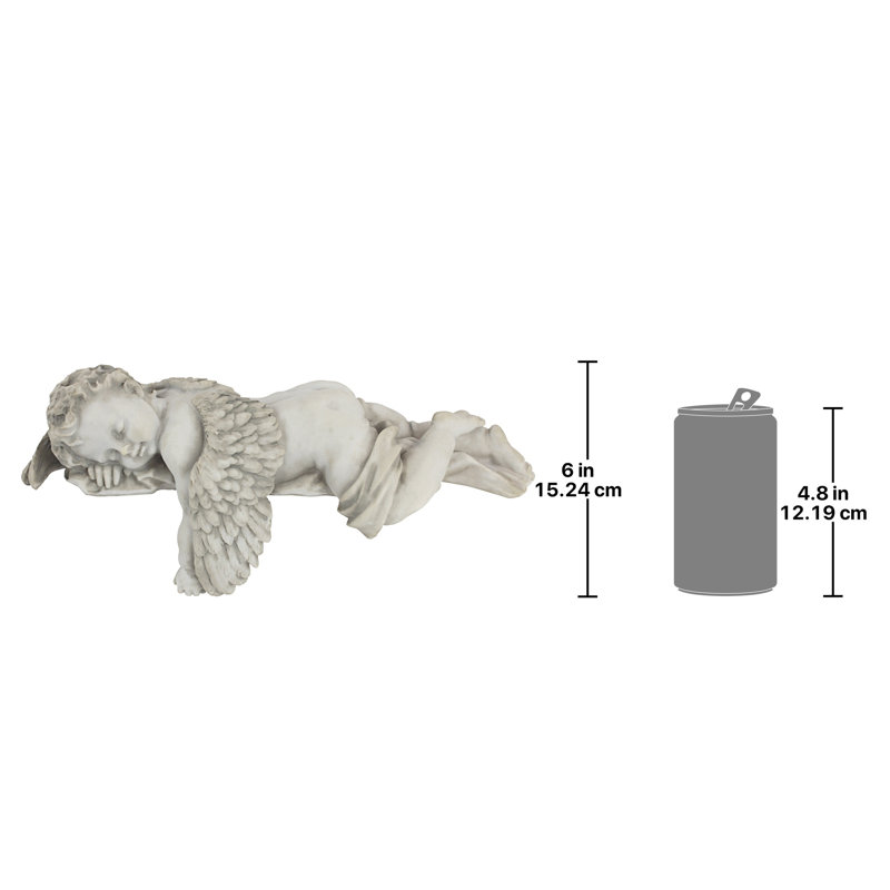 Statue de bébé ange Sleepy Time