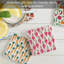 Ensemble de 4 sous-verres Fresh Veggies