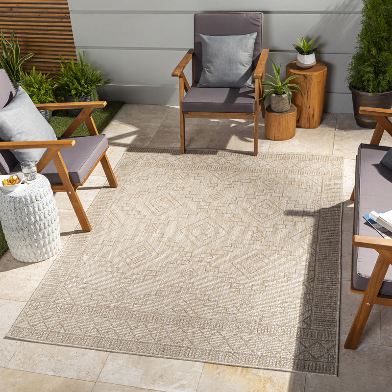 Kreatz Global Indoor/Outdoor Jute-Look Rug, Rectangle 160 x 213cm