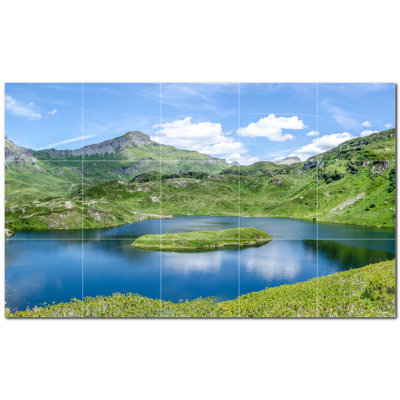 12'' x 12'' Satin Ceramic Decorative Mural