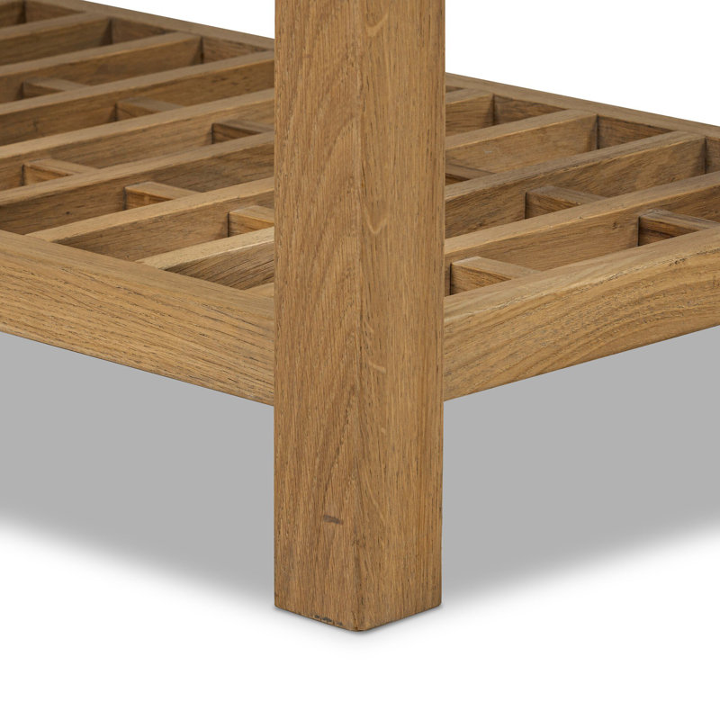 Dalton Cabinet-Aged Natural Oak, Aged Natural Oak