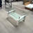 Tempered Clear Glass Coffee Table, 2-Layer Living Room Center Table | Gift Idea-1735356093