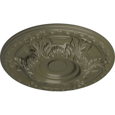 Médaillon de plafond H 2 1/2 po x l 23 3/8 po x P 2 1/2 po Granada