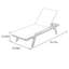 Chaise longue de jardin pour l'extérieur-998895202