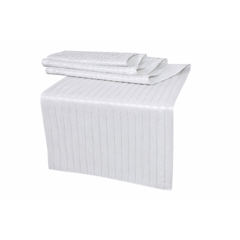 Randi Table Runner, Silver White