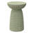 Solid Mango Wood Contemporary Accent Table with Textured Finish, Fully Assembled-1009969174