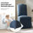 Albeniz Transitional 40"Tall Solid Wood Legs Dining Chair with Removable Slipcover (Set of 2)-578743772