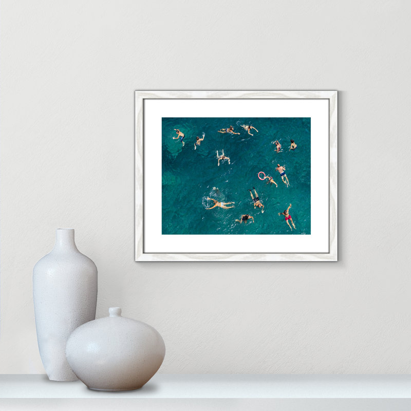 Norvell Tonti - Photograph Print, White Wood Framed Paper, 16" H x 19" W x 0.75" D