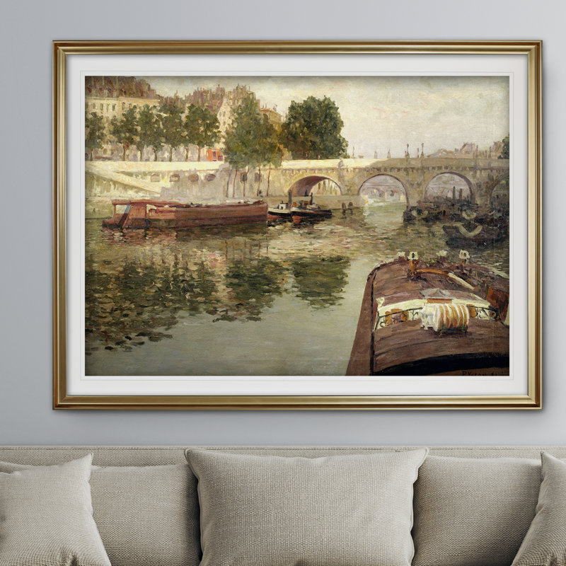 « the senne pere ysern », impression, Or, H 31 po x l 43 po x P 1,5 po