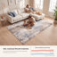 Tapis Dune moderne vieilli uni bleu-gris-beige, lavable en machine, antidérapant, à poils courts, pour intérieur et extérieur, adapté aux animaux domestiques, idéal pour le salon, la chambre, la salle à manger, l'entrée, le corridor ou le bureau.-420505644