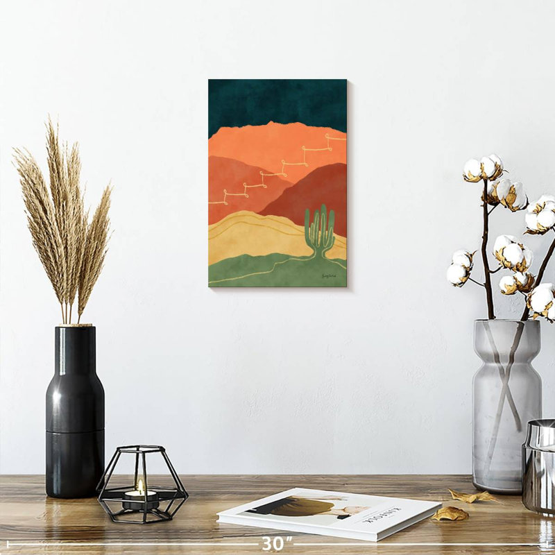 Mountainous II, H 12 po x l 8 po