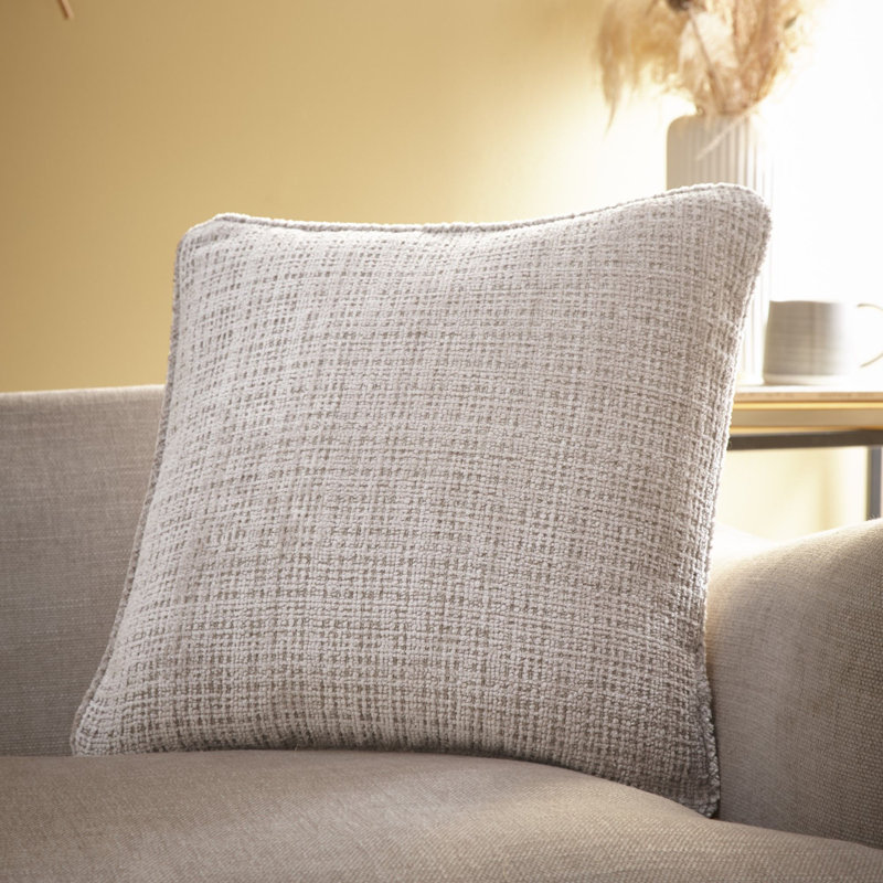Alba Square Cushion Cover, Natural