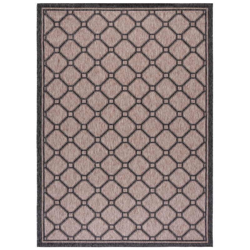Sayde Performance Geometric Indoor/Outdoor Area Rug, Rectangle 9' x 12'