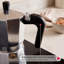 Moka espresso Moka, 3 tasses / 5 oz, cafetière italienne pour café cubain, aluminium très épais, poignée résistante à la chaleur, cafetière Greca-15270163-129211933
