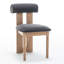 Ensemble de chaises de salle à manger en bois massif Abentego (ensemble de 4)-1807502558