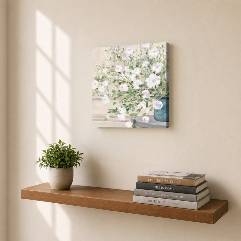 «White Bouquet» par Julia Purinton - Impression sur toile