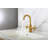 Single-Hole 2-handle Bathroom Faucet with Drain Assembly-92166692