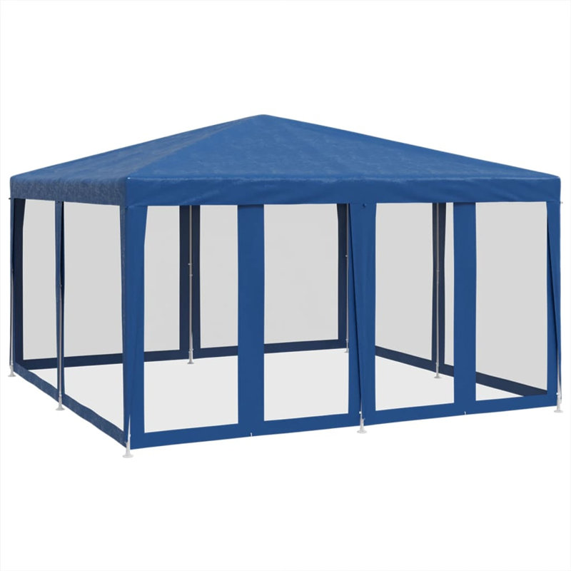 Manatuto 3m x 3m Steel Party Tent, Blue