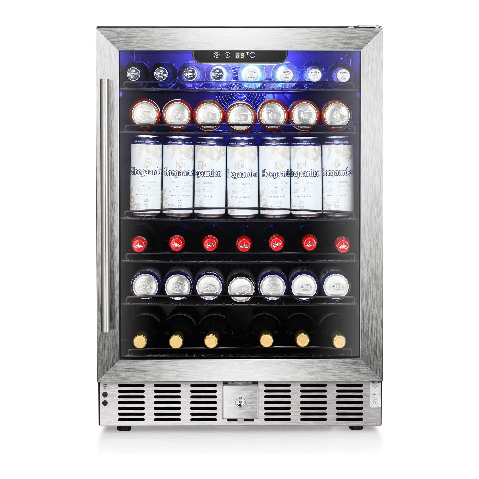 Antarctic star 26 bottle best sale wine cooler