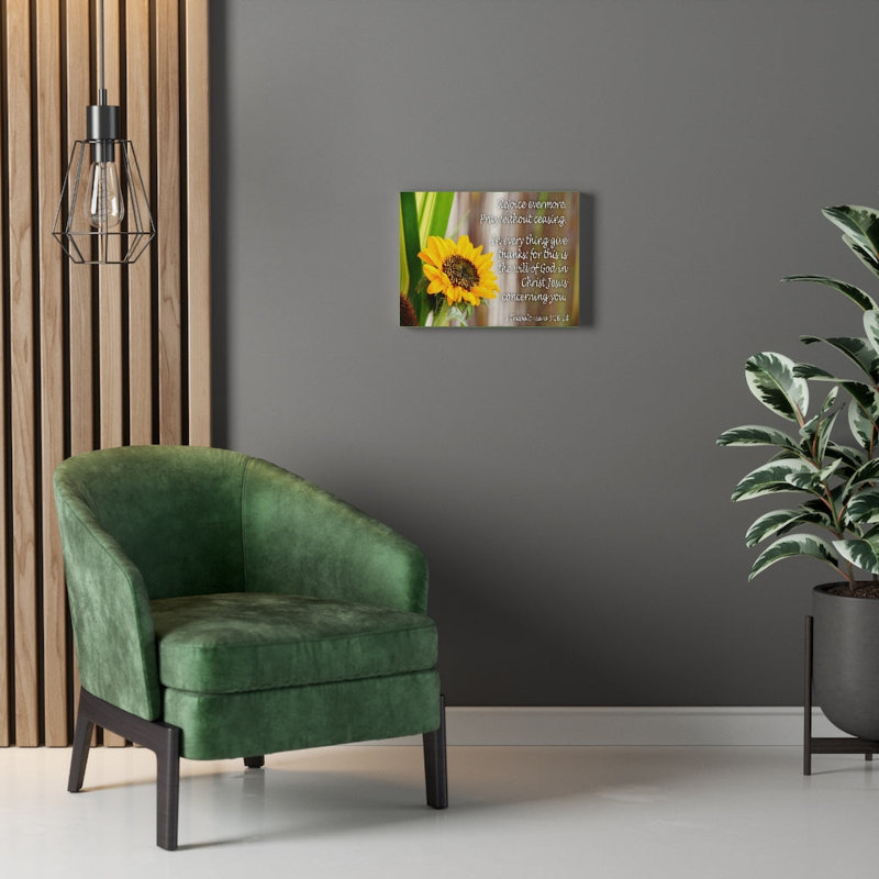 Rejoice Evermore - Wrapped Canvas Print, 61cm H x 76cm W