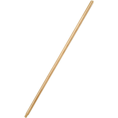 Superio 48" Lacquered Wooden Handle For Mops, Brooms, Etc.