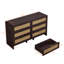 Armoire de coin en rotin 51,18 po-1210441233