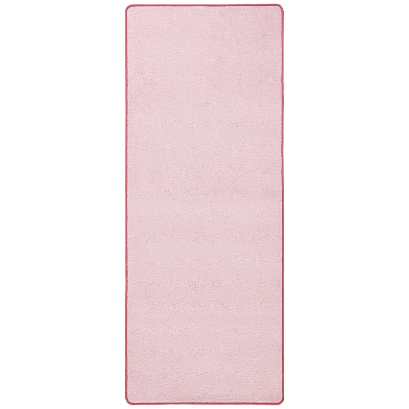 Fancy Light Pink Rug, Runner 80 x 300 cm