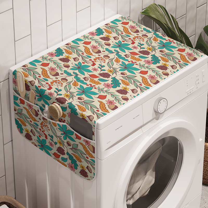 Multicolore ensemble de 2 machines à laver 47 po x 18,5 po East Urban Home