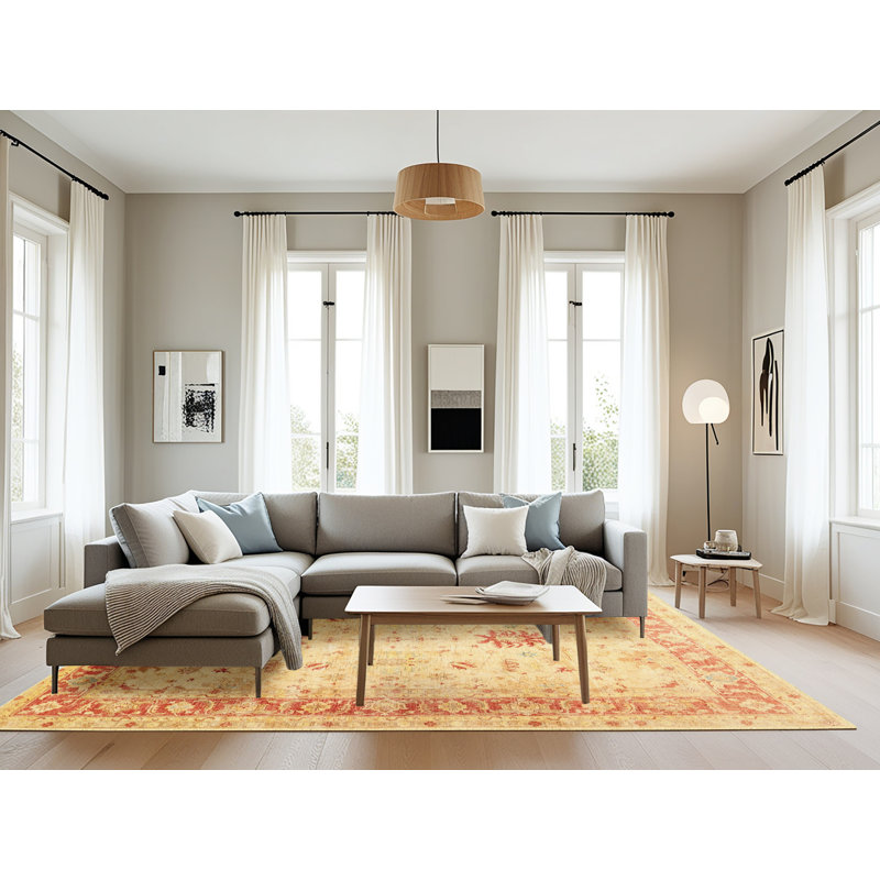 Cardy Oriental Indoor Rug, Rectangle 8' x 12'