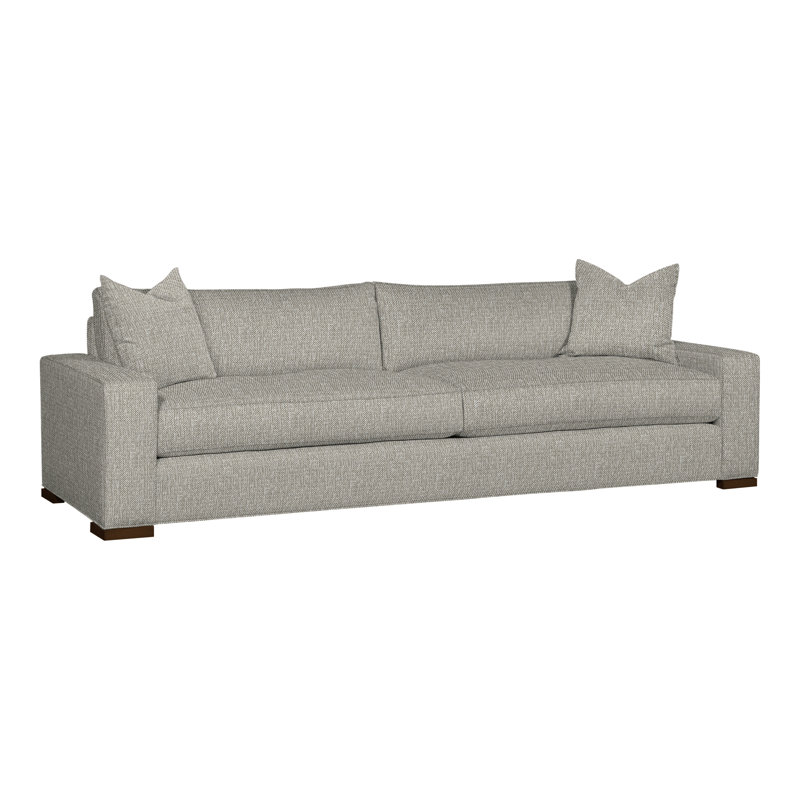 Paxton Upholstered 109'' Sofa, Tarbee Pebble, Havana