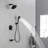Complete Shower System with Rough in-Valve-70483646