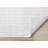 Neutral Cream Subtle Lines Performance Farmhouse Area Rug-1507602425