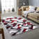 Cassien Dhurrie Red Rug