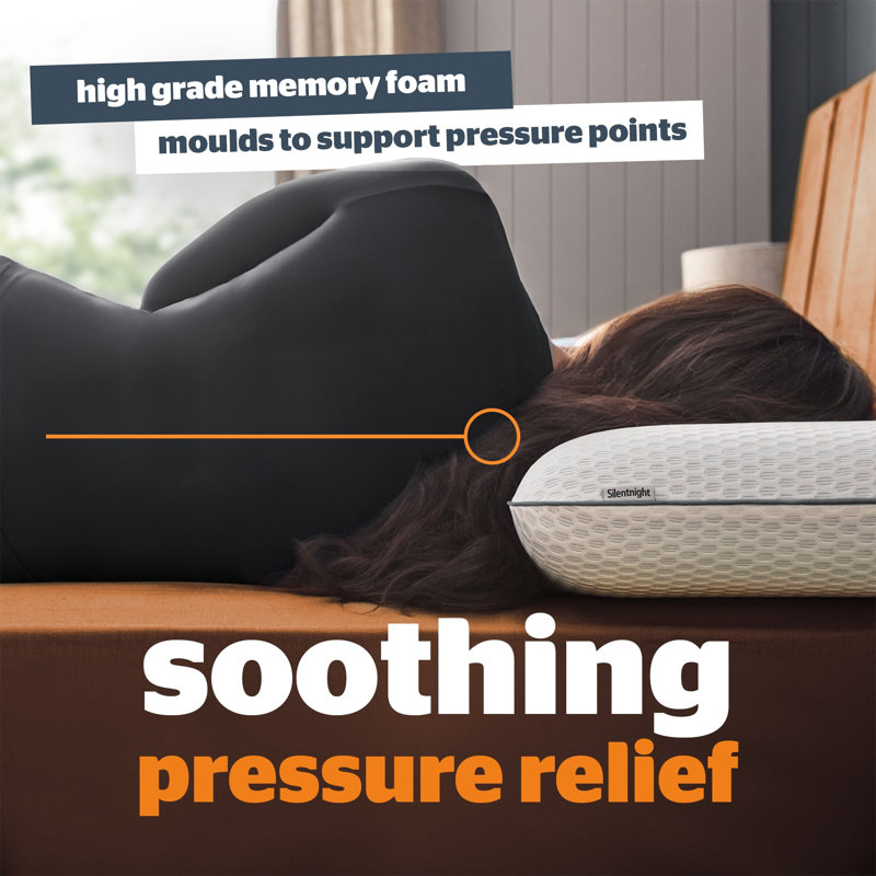 Silentnight Impress Memory Foam Pillow Pair - Firm