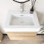 Meuble-lavabo mural 24 po avec lavabo à surface solide intégré-30157740
