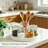 Rustic Round Decorative Tray For Coffee Table, Ottoman, And Home Decor Centerpiece, Wooden Stripe Texture, Multi-Functional Organizer For Living Room, Bedroom, And Vanity-869259330-869259329