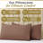 100% Microfiber Double Brushed Sheet Set - Extra-Soft & Wrinkle-Free - 15" Deep Pockets - Ideal for Dorms, Hospitals & Split Beds - 3 PC Set-115291491-115291471