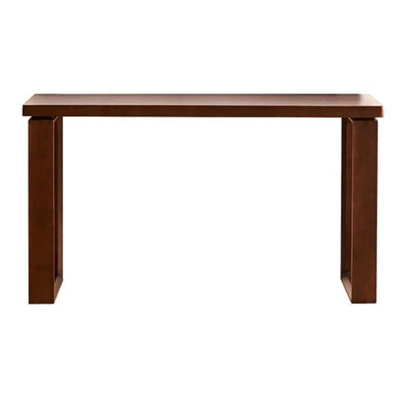 Naitik Rectangle Computer Desk, Chocolate, 29.52cm H x 78.74cm W x 27.55cm D