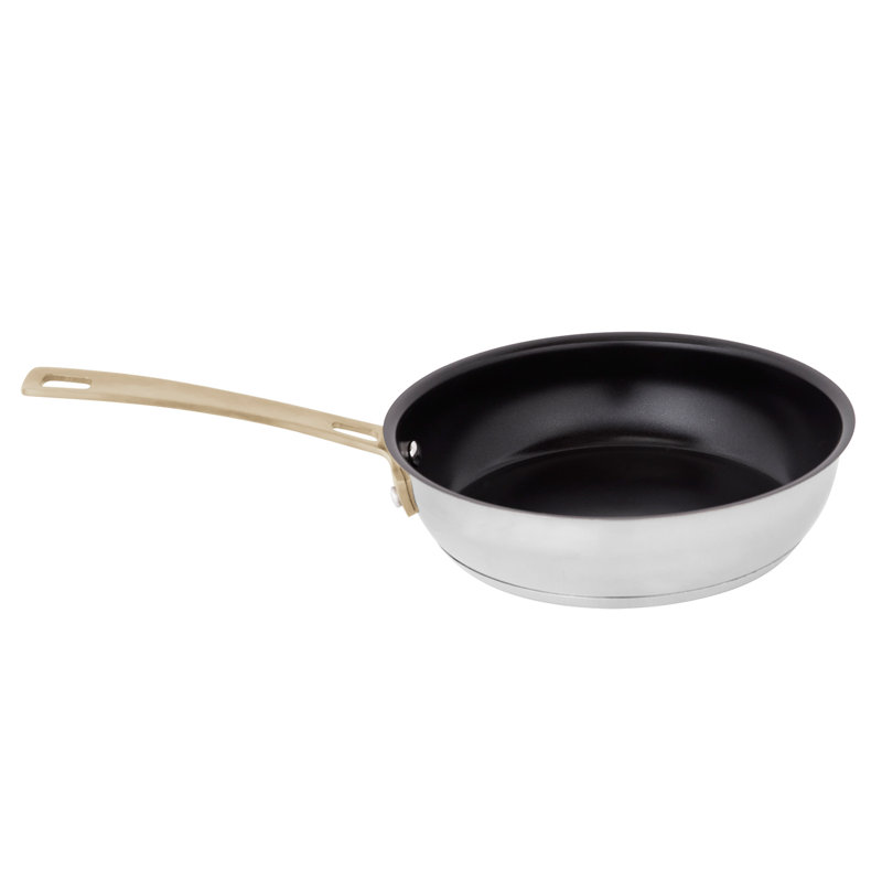 ZLINE 10-Piece Non-Toxic Stainless Steel with 3-Piece Nonstick Ceramic Cookware Set (CWSETL-NS-10)